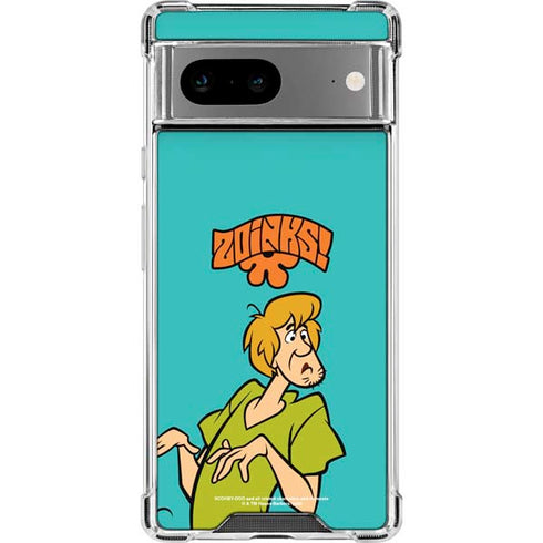Scooby Doo Shaggy Google Pixel 8a Clear Case